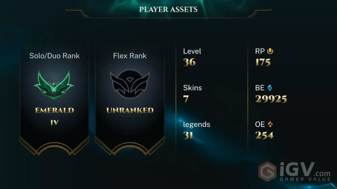 [EUW] S16 - SPLIT 2! Emerald 4 65 Wr- 30 LP Gain -MASTER MMR - Ranked Ready- Auto Delivery