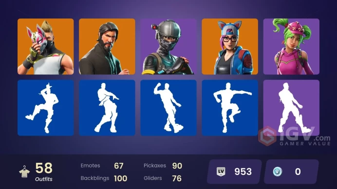 [PC/XBOX/Nintendo] 57 skins | The Reaper | Elite Agent | Parental Controls | Take The L | Rogue Agent |