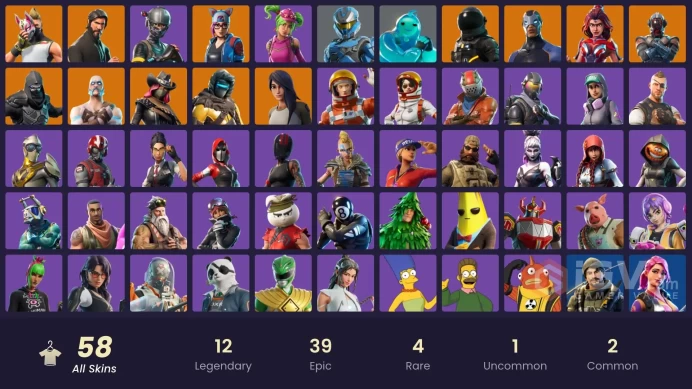 [PC/XBOX/Nintendo] 57 skins | The Reaper | Elite Agent | Parental Controls | Take The L | Rogue Agent |
