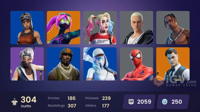 [PC/PSN] 304 skins | Travis Scott | OG STW | Renegade Raider | Aerial Assault Trooper | Astro Jack | Gold Midas | Gold Brutus 