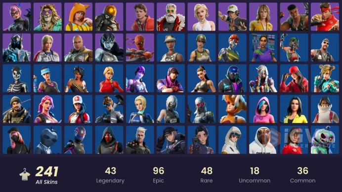 [PC/XBOX] 235 skins | Travis Scott | Galaxy | Glow | Leviathan Axe | Gold Midas | OG Paradigma | WORLD CUP | Snake Eyes | Rogue Agent
