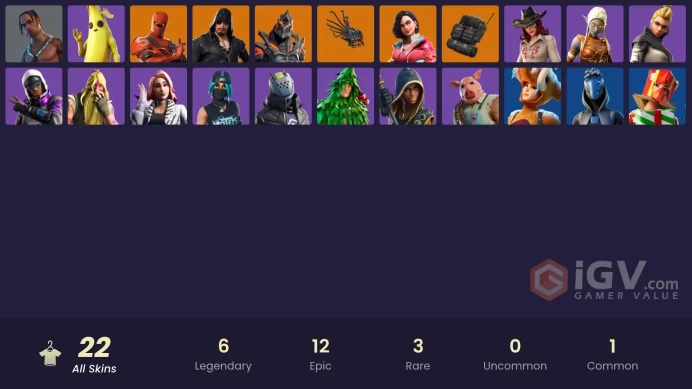 [PC/XBOX/Nintendo] 22 skins | Travis Scott | Sultura | Parental Controls | Blackheart | Ruin | Rox | Catalyst | Hybrid |