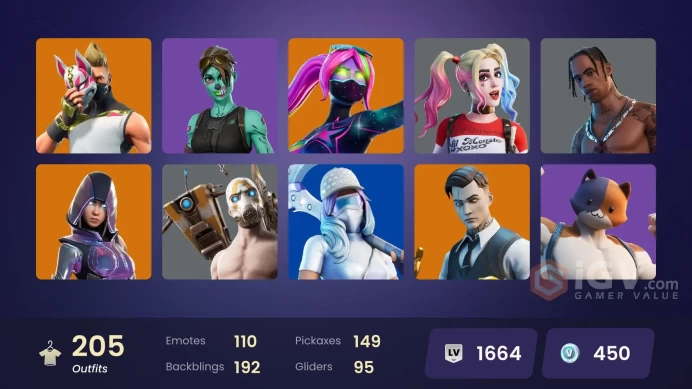 [PC/XBOX] 205 skins | Glow | Travis Scott | Astro Jack | Gold Midas | End Zone | The Mummy | Pitch Patroller | Rogue Agent | Spire Assassin