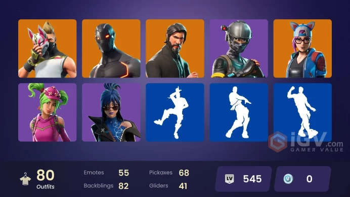 [PC/Nintendo] 80 skins | The Reaper | Elite Agent | Take The L | Rogue Agent | Drift |