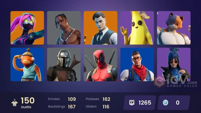 [PC/PSN/XBOX] 150 skins | Travis Scott | Gold Midas | Carbon Commando | Cloud Striker | Prodigy | Sultura | Blue Striker | Point Patroller
