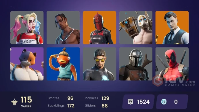 [PC/PSN/XBOX] 115 skins | Travis Scott | Astro Jack | Leviathan Axe | Gold Midas | Gold Meowscles | Gold Brutus | Gold Skye | Lina Scorch 
