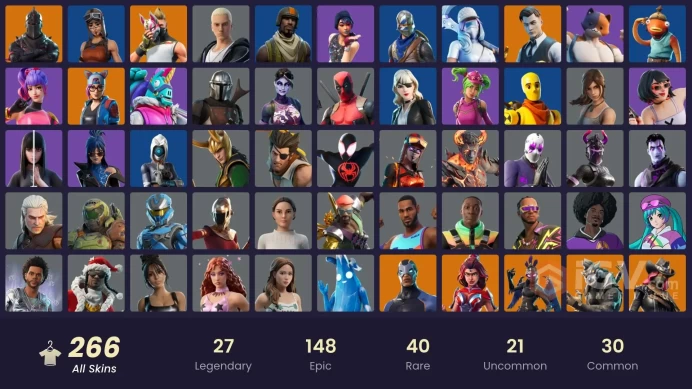 [PC/PSN] 258 skins | Black Knight | Renegade Raider | Aerial Assault Trooper | Sparkle Specialist | Blue Squire | Royale Knight 