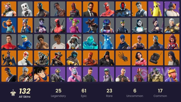 [PC/XBOX] 132 skins | Travis Scott | OG STW | Leviathan Axe | Astro Jack | WORLD CUP | Gold Midas | Gold Brutus | Championship Jonesy