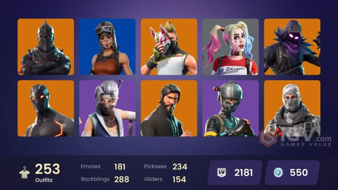 [PC/PSN] 252 skins | OG STW | Black Knight | Sparkle Specialist | The Reaper | Blue Squire | Royale Knight