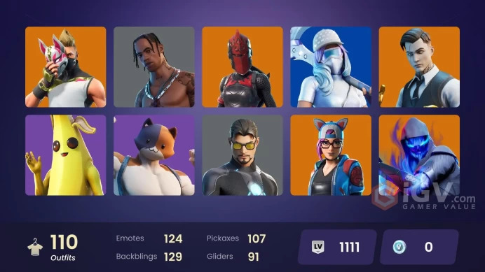 [PC/PSN/XBOX] 110 skins | OG STW | Travis Scott | Astro Jack | Gold Midas | Gold Meowscles | Gold Brutus | Cloud Striker | Point Patroller