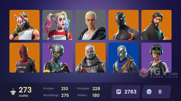 [PC/PSN/XBOX] 272 skins | OG STW | The Reaper | Blue Squire | Royale Knight | Elite Agent | Omega (stage 5) | Royale Bomber | Strong Guard
