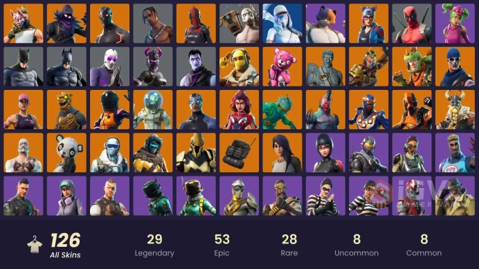 [PC/PSN/XBOX] 126 skins | Travis Scott | OG STW | Rogue Agent | Leviathan | Battle Hound | Rex | Raptor | Cuddle Team Leader | Valor | Frostbite