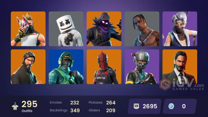 [PC/PSN/XBOX] 295 skins | Travis Scott | The Reaper | Elite Agent | Astro Jack | WORLD CUP | Gold Midas | Gold Brutus | Rogue Agent 