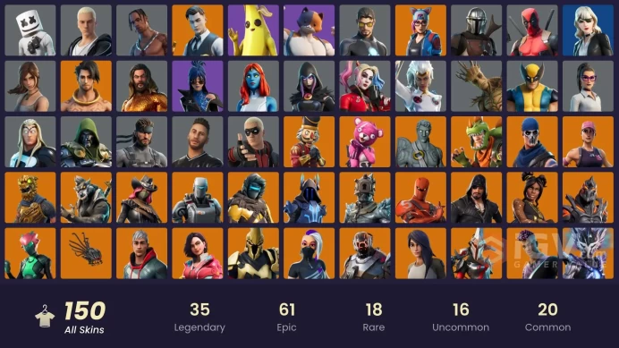 [PC/PSN/XBOX] 150 skins | OG STW | Travis Scott | Gold Midas | Point Patroller | Aura Analyzer | Tart Tycoon | Blue Striker | Luxe 