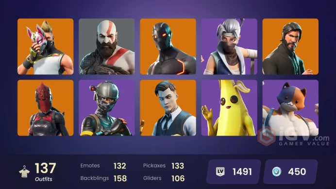 [PC/PSN/XBOX] 138 skins | OG STW | The Reaper | Elite Agent | Gold Brutus | Gold Kratos | Gold Midas | Fixer | Cloud Striker | Rogue Agent