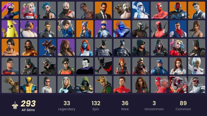 [PC/PSN/XBOX] 292 skins | Neo Versa | Travis Scott | Gold Midas | Gold Kratos | Sultura | Vivi Chroma | Carbon Commando