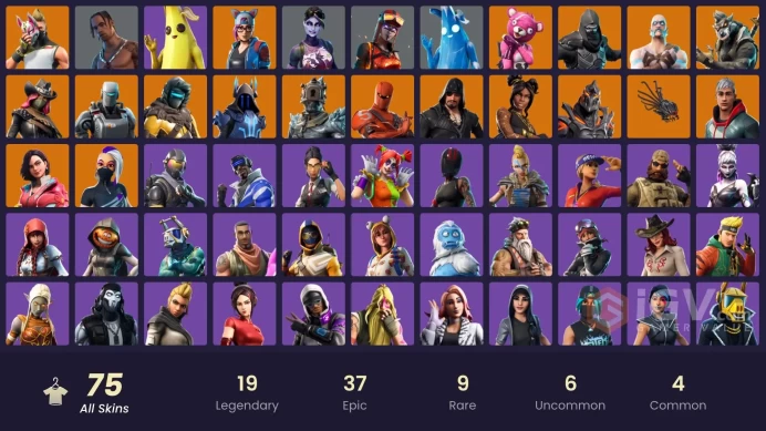 [PC/PSN/XBOX] 75 skins | Travis Scott | Trilogy | Blue Striker | Grind | Freediver | Rogue Agent | Clutch | Luxe | Cuddle Team Leader | Drift