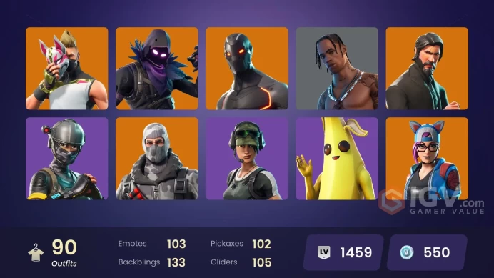 [PC/PSN/XBOX] 90 skins | Travis Scott | The Reaper | Elite Agent | Subzero Cryptic | Havoc | Rogue Agent | Sub Commander | Trailblazer