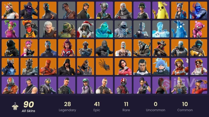 [PC/PSN/XBOX] 90 skins | Travis Scott | The Reaper | Elite Agent | Subzero Cryptic | Havoc | Rogue Agent | Sub Commander | Trailblazer