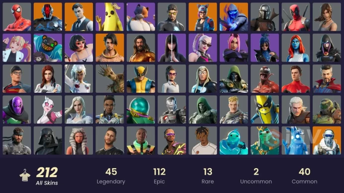 [PC/PSN/XBOX] 212 skins | Gold Meowscles | Gold Brutus | Gold Midas | Hybrid | Predator | The Prisoner | The Imagined | Sentinel 