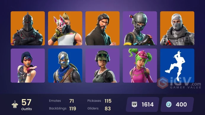 Full Access - [XBOX/PC] 57 skins | Black Knight , Sparkle Specialist , The Reaper , Blue Squire , Royale Knight
