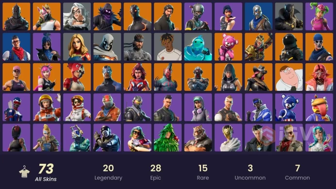 FA - [PC/PSN/XBOX] 55 skins | Black Knight | Sparkle Specialist | Blue Squire | Royale Knight | Wingman | Grind | Clutch | Wild Card | Fresh