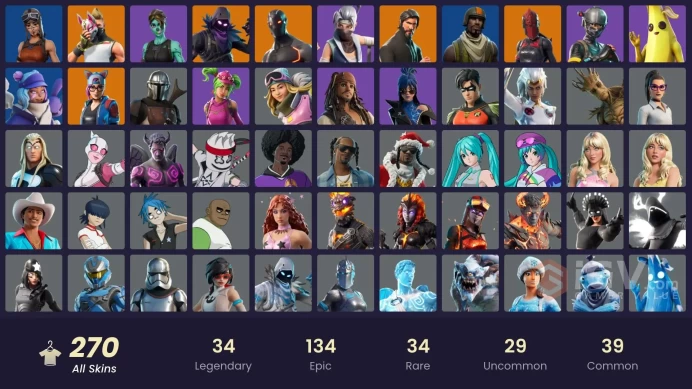 [PC/XBOX] 271 skins | OG STW | Renegade Raider | Aerial Assault Trooper | The Reaper | Elite Agent | Y404