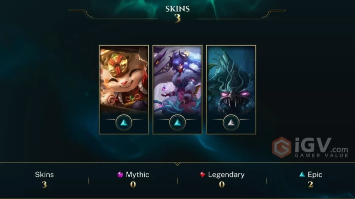 [Code A84] Level 55 + 3 Skins / EUW / Very Cheap