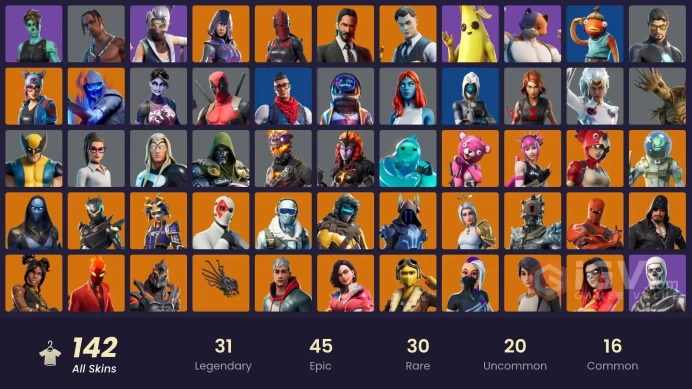 12758[PC/XBOX]Glow|Travis Scott|Astro Jack|Gold Brutus|Gold Midas|Gold Meowscles|WORLD CUP|Carbon Commando|Subzero Cryptic