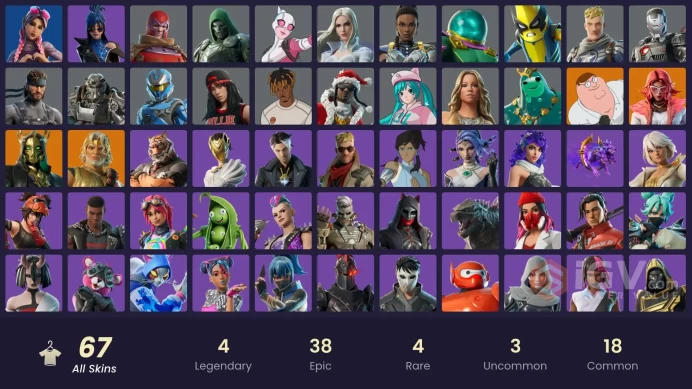 13805[PC/PSN/XBOX]Hades|Peter Griffin|Valeria|Zeus|Poseidon|War Machine|Peelverine|Gwenpool|Shuri|Emma Frost|Doom|