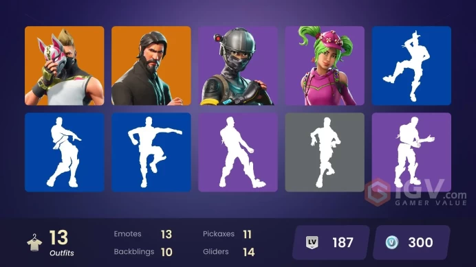 14023[PC/PSN/XBOX]The Reaper|Elite Agent|Rogue Agent|Dark Voyager|Carbide|Drift|Zoey|Huntress|Teknique|Battlehawk|Moonwalker