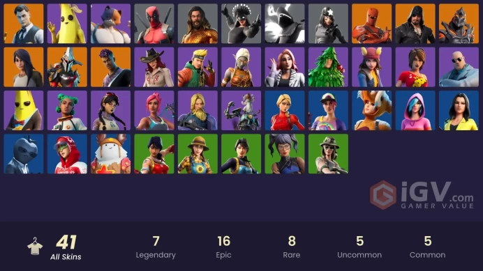 13816[PC/XBOX]Gold Midas|Gold Brutus|Tart Tycoon|Hybrid|Gear Specialist Maya|Ruin|Eternal Knight|Fade|Blackheart|Deadpool
