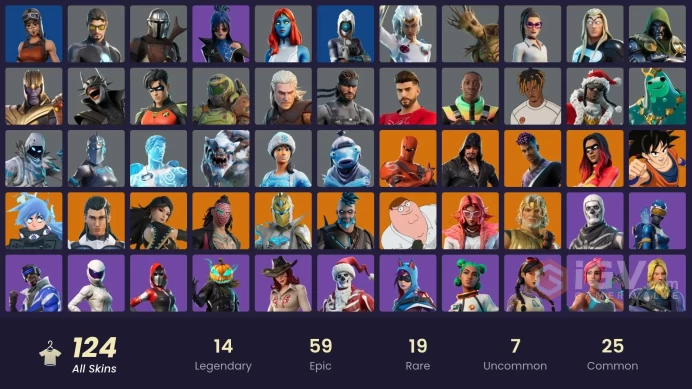 13789[PC/XBOX]Renegade Raider|Blue Team Leader|Subzero Cryptic|Blue Striker|Vivi Chroma|Lina Scorch|Peter Griffin|Spectra Knight