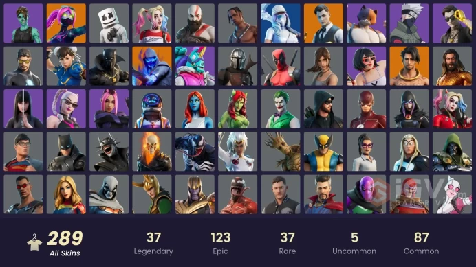 [PC]-ONLY PC 288 skins | Travis Scott | Leviathan Axe | Parental Controls | OG STW | Rogue Spider Knight | Astro Jack | Gold Kratos |