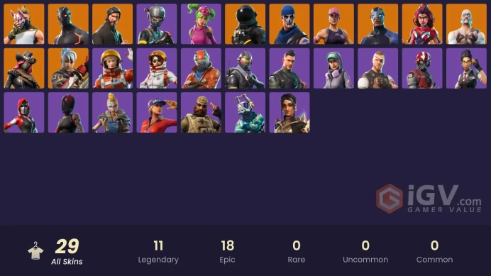 [PC/PSN] 29 skins | OG STW | The Reaper | Elite Agent | Take The L | Rogue Agent | Ronin | Drift | Ragnarok | Valor | Carbide | Dark Voyager