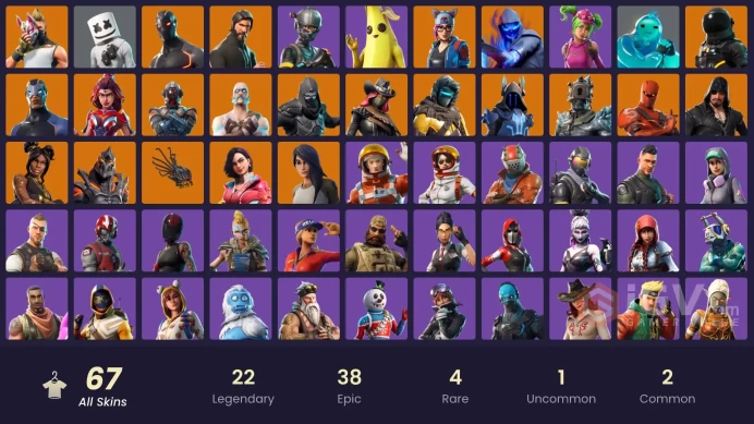 [PC/XBOX/PSN]67 skins | The Reaper | Elite Agent | Rogue Agent |