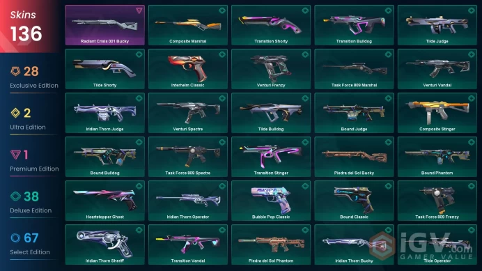 Na-Usa-Can | Champions 2022 Bundle | Prelude to Chaos Bundle | Araxys Bundle | ChronoVoid Bundle | Protocol 781-A Phantom | 136 Skins |Level 313