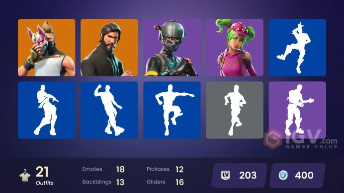 [PC/PSN] 21 skins | The Reaper | Elite Agent | Blue Team Leader | Take The L | Blue Striker | Dark Voyager | Drift | Valor | Carbide | Calamity