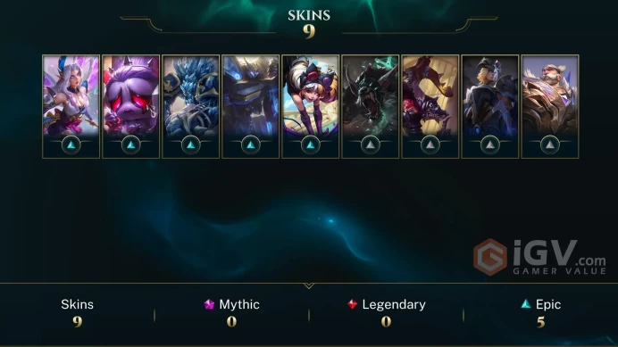 | EUNE | 12 SKINS | PLATINUM 2 | 76 CHAMPIONS | 54 LEVEL | INSTANT DELIVERY | FULL ACCESS | EAZgZ |