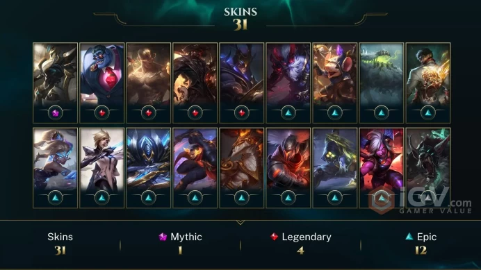 EUW / S16 DIAMOND IV / 98 CHAMPS / 33 SKINS / 64W/60L / 50%+WR / HONOR 5 / CHANGEABLE EMAIL / 5 MIN. 24/7 DELIVERY