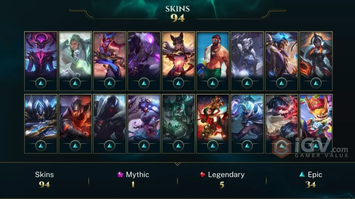 EUW / S16 PLATINUM IV / 172 CHAMPS / 94 SKINS / 88W/81L / 50%+WR / HONOR 4 / CHANGEABLE EMAIL / 5 MIN. 24/7 DELIVERY 