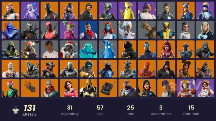 [PC/PSN/NIN] 131 skins | Galaxy | IKONIK | The Reaper | Glow | Merry mint axe | Elite Agent | Blue Team Leader | Point Patroller | Fixer 