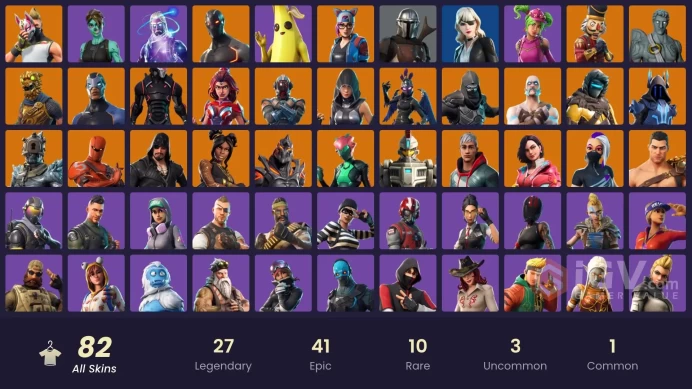 [PC/PSN/XBOX/NIN] 81 skins | Galaxy | IKONIK | Omega (stage 5) | Tart Tycoon | Striker Specialist | Rogue Agent | Menace | Valor | Vendetta | 