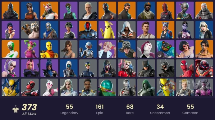 Full Access - [PC] 371 skins | Aerial Assault Trooper , Black Knight , Sparkle Specialist , OG STW