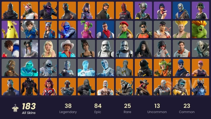 Full Access - [PSN/PC] 182 skins | Black Knight , Sparkle Specialist , The Reaper , Glow , Blue Squire , Royale Knight