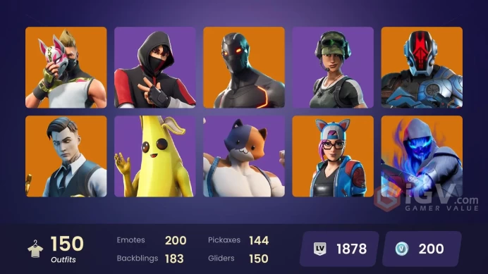PC/PSN/Xbox/Nintendo 150 skins | OG STW | IKONIK | Mako | Blue Team Leader | Omega (stage 5) | Point Patroller | Fixer | Sultura | Blue Striker 