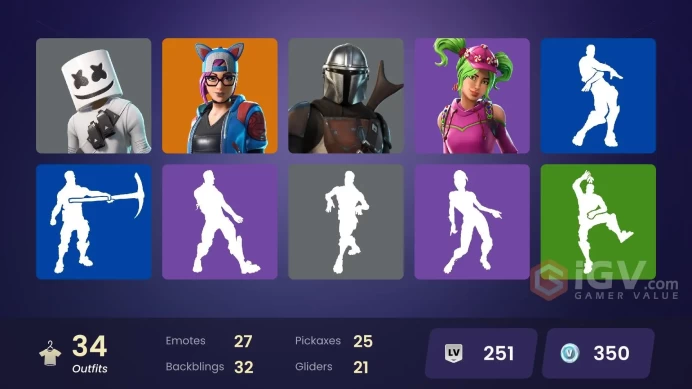 [PC/PSN/XBOX] FA 34 SKINS | MANDALORIAN | LYNX | MARSHMELLO | BRUTUS | ONESIE | FALLEN LOVE RANGER | COBALT | TAKE THE ELF | BOOGIE DOWN |