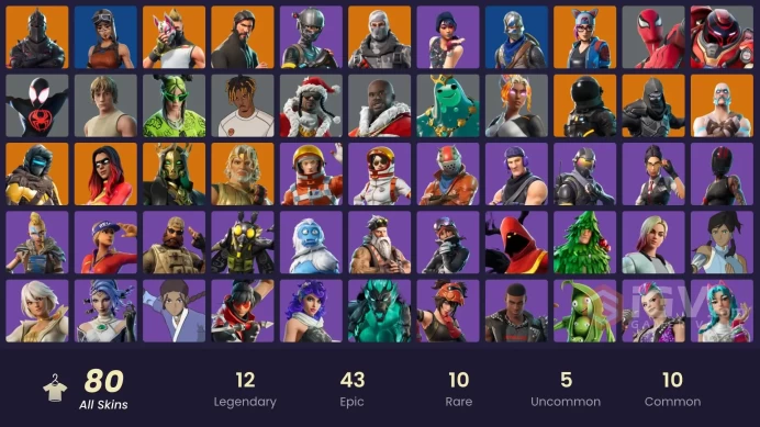FA - [PC/PSN/XBOX] 80 skins | Renegade Raider | Black Knight | Sparkle Specialist | The Reaper | Blue Squire | Elite Agent | Take The L | Floss