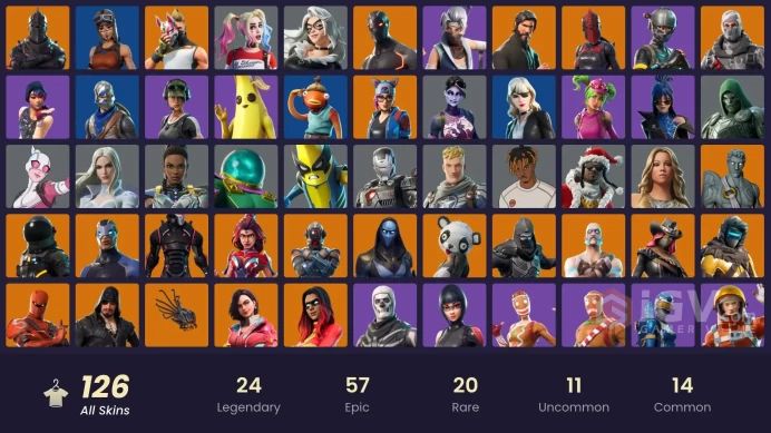 FA - [PC/PSN/XBOX] 125 skins | Renegade Raider | Black Knight | Sparkle Specialist | The Reaper | Blue Squire | Candy Axe | Blue Team Leader