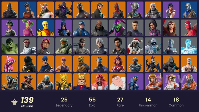 FA - [PC/PSN/XBOX] 139 skins | OG STW | Renegade Raider | Black Knight | Sparkle Specialist | The Reaper | Master Chief | Take The L | Floss